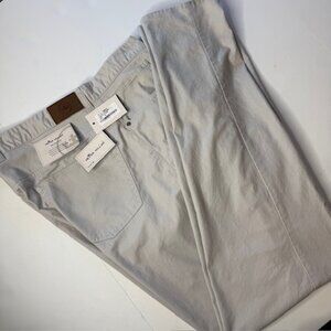 Peter Millar Pants Soft Touch Twill Pima Chino 40x34 Men's Khaki Beige Golf
